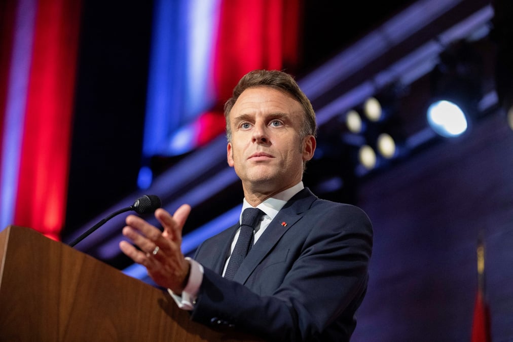 Emmanuel macron a montreal