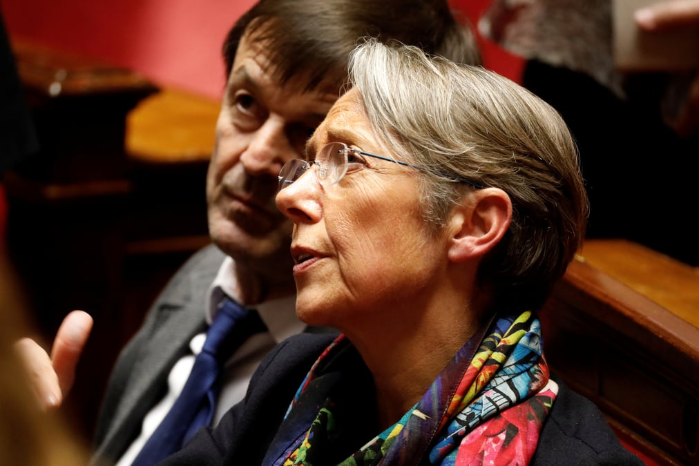 Borne Elisabeth, Nicolas Hulot,