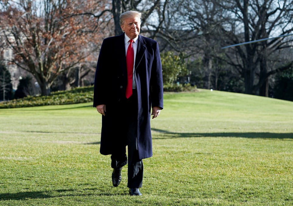 Reunion entre trump et les democrates, pas d'issue au "shutdown"