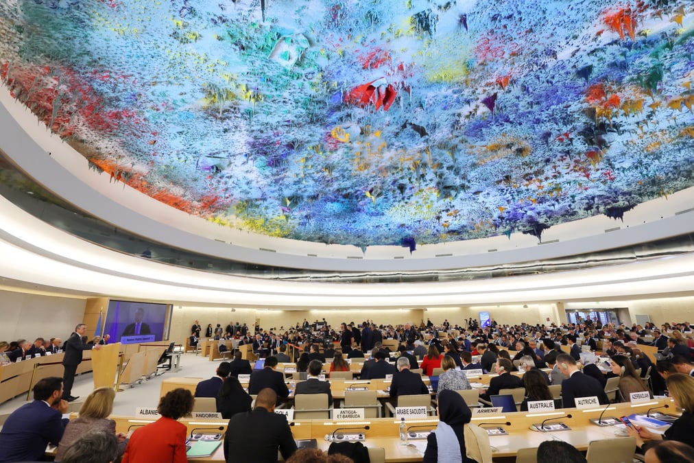 Conseil des droits de l'homme aux nations unies a geneve