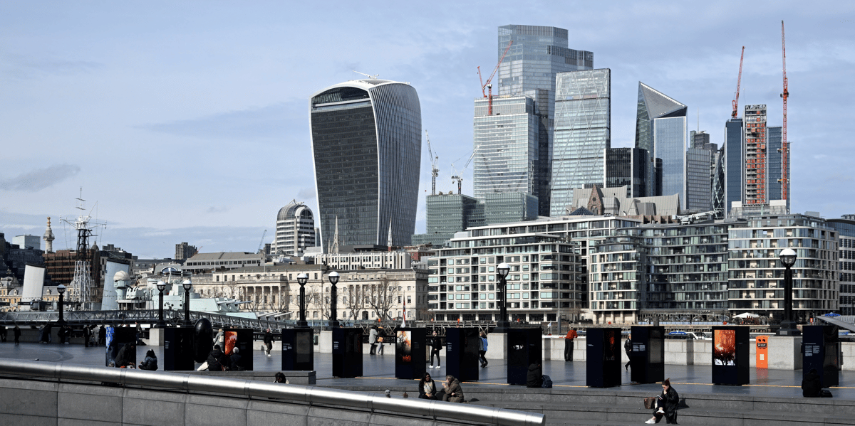 Le quartier financier de la city de londres