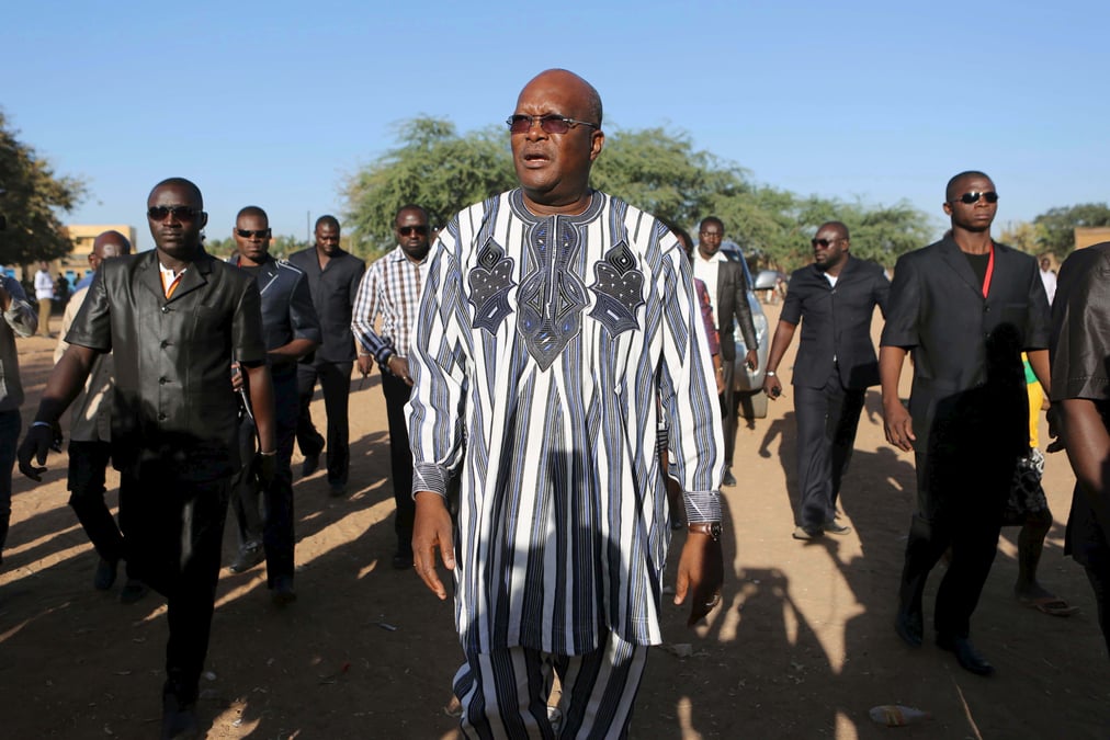 Le president du burkina faso roch marc kabore prete serment