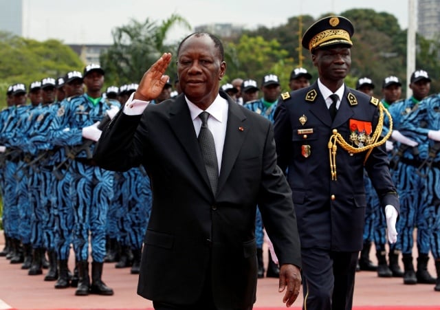 Alassane Ouattara Armée Côte d'Ivoire