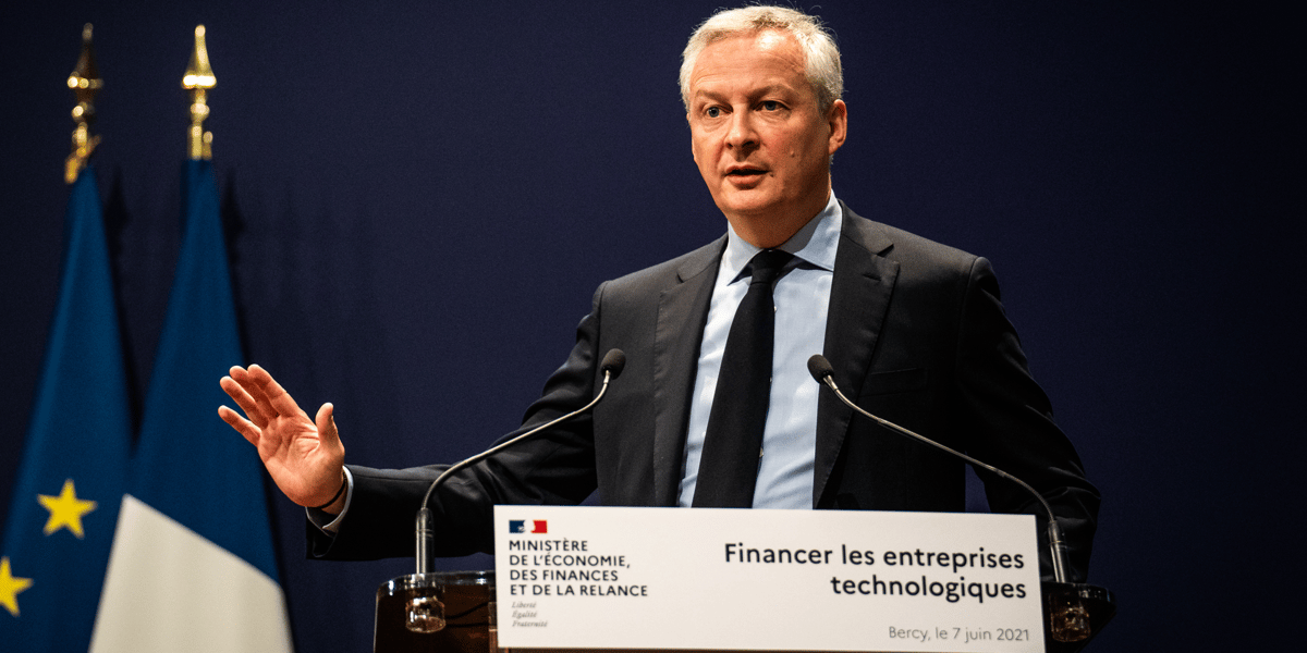 Le Maire, entreprises technologiques, startups