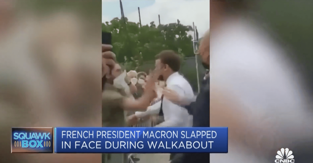 Macron, gifle, 9 juin 2021
