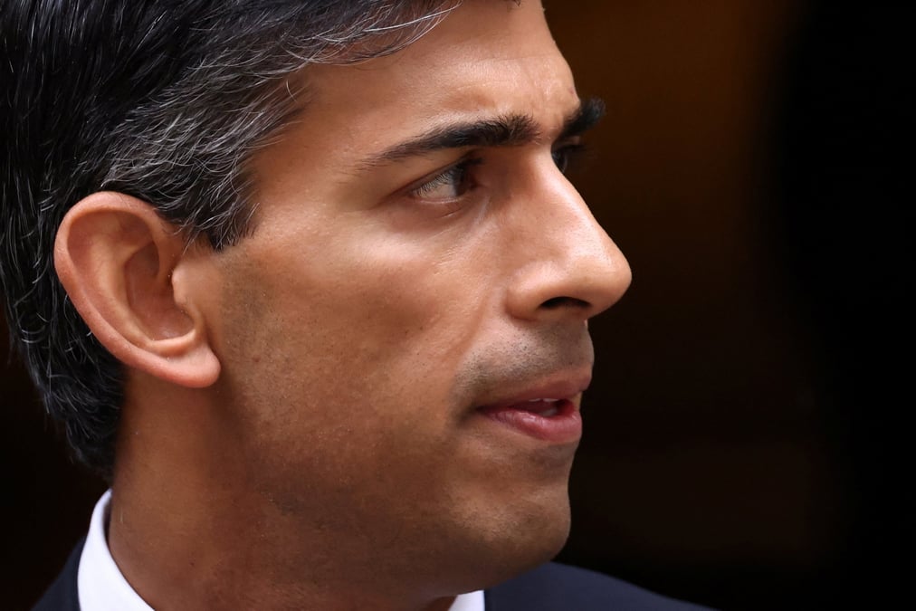 Rishi sunak a downing street, a londres
