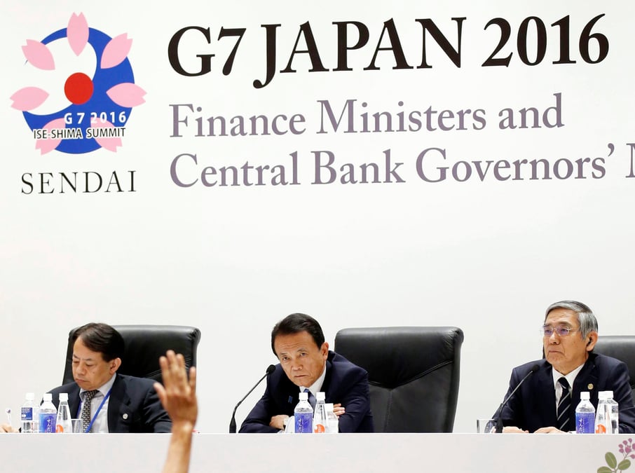 Au g7, le cours du yen occulte les autres dossiers