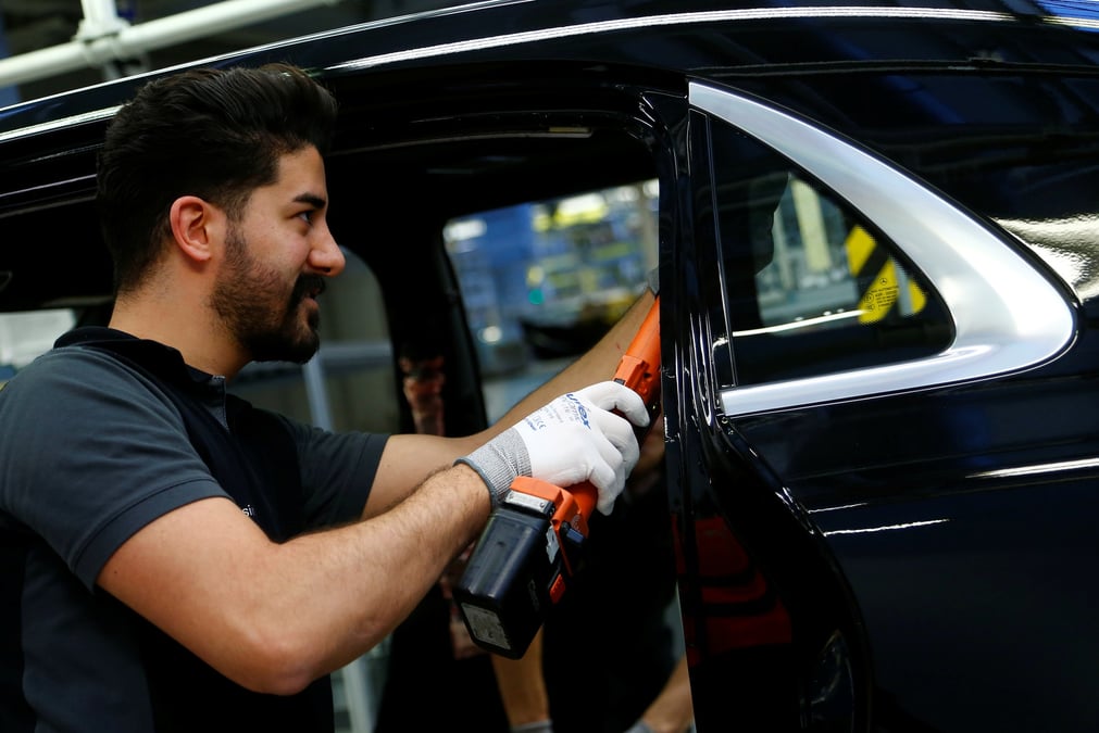 L'industrie automobile a particulièrement été touchée en Allemagne ces derniers mois.