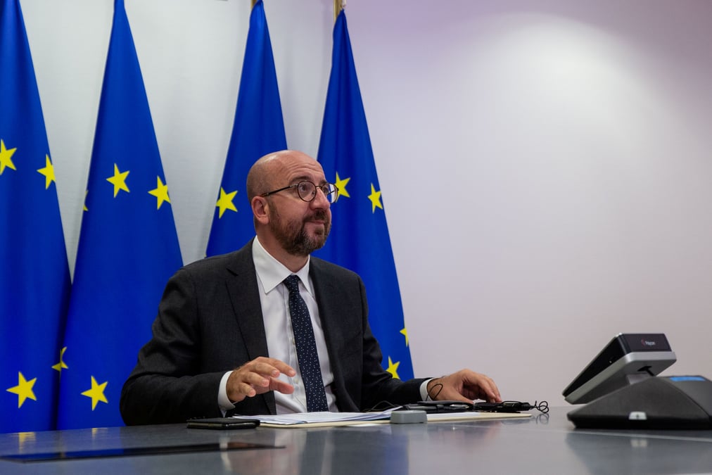 Le conseil europeen reporte aux 1er et 2 octobre, charles michel en quarantaine covid