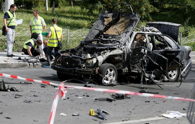 Un colonel des renseignements ukrainiens tue dans un attentat a kiev