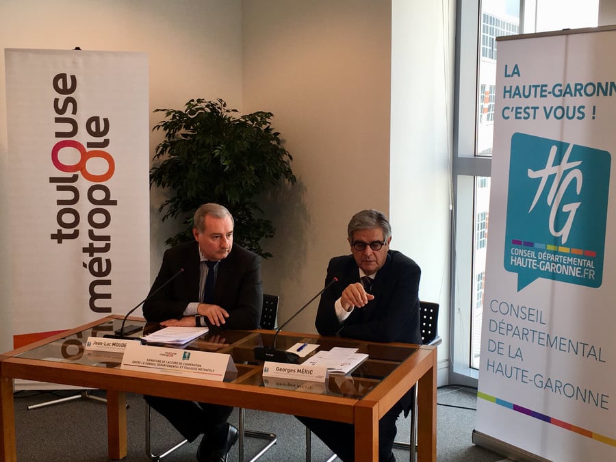 Accord de coopération entre la Métropole et le Département
