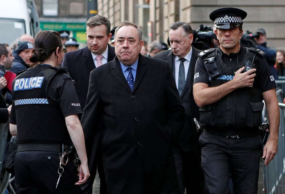 Ecosse: alex salmond inculpe d'agressions sexuelles