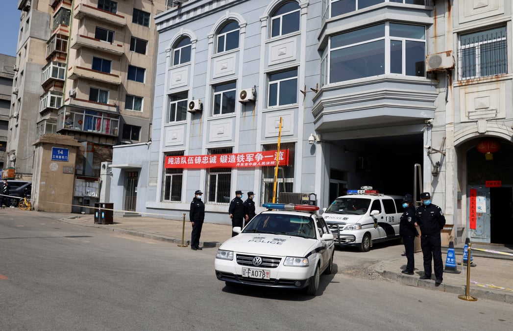 Ouverture du proces d'un des ressortissants canadiens detenus en chine