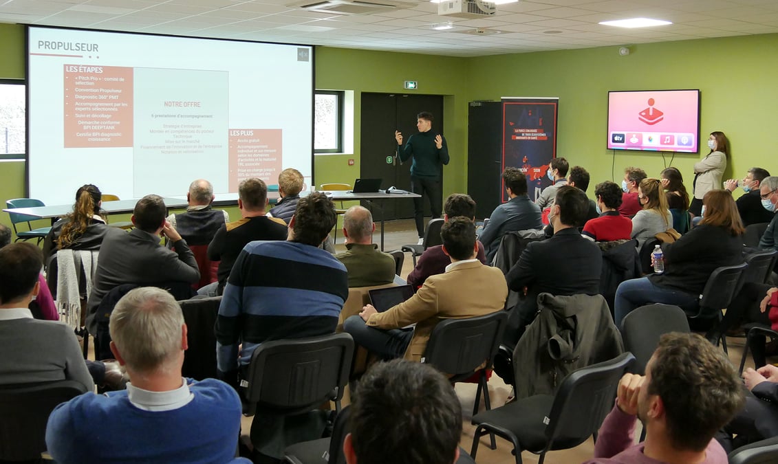 Séminaire bisontin organisé en février par PMT entre les 3 écosystèmes Lyon, Sion et Besançon