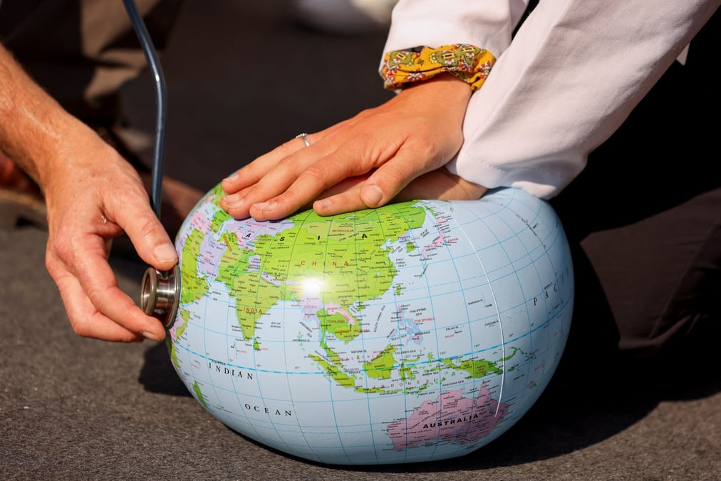 Des militants pour le climat pendant le sommet sur le climat cop27 a sharm el-sheikh