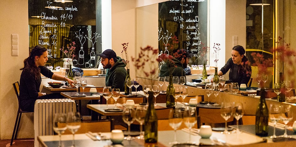 Au Sybaris, rue des Archives, à Paris.