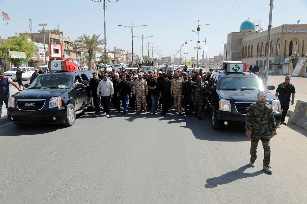 Les heurts dans la "zone verte" de bagdad ont fait quatre morts