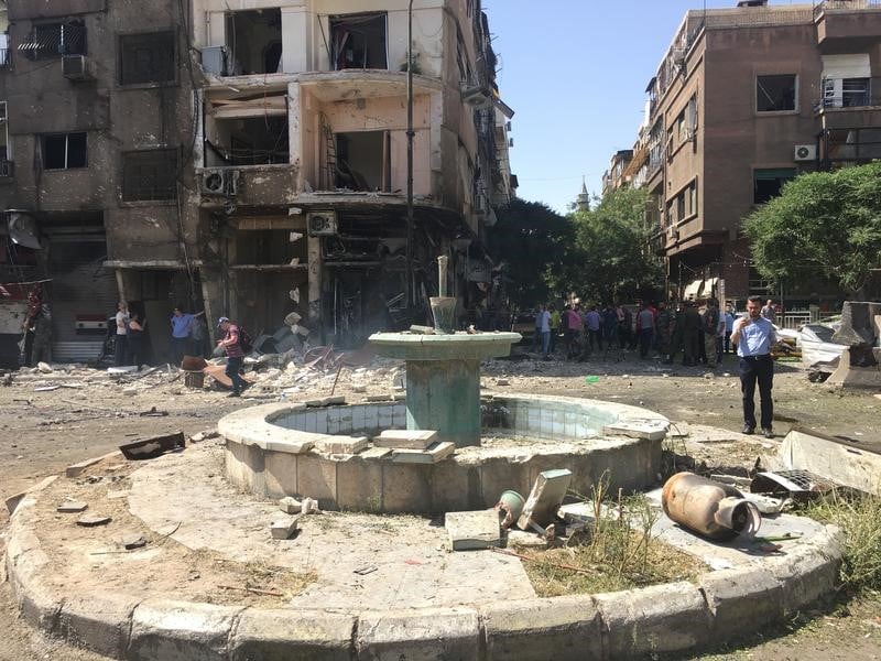 Attentat suicide dans le centre de damas, au moins 7 morts