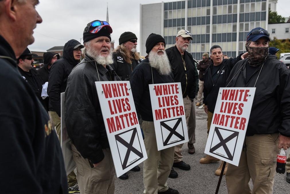 Manifestation de nationalistes blancs dans le tennessee