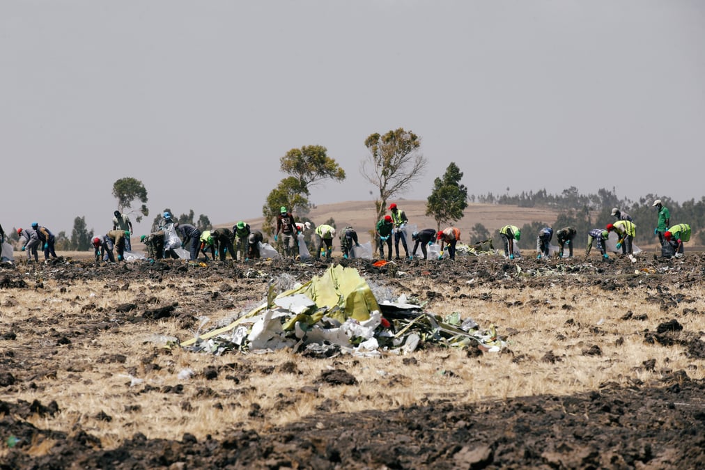 Ethiopian: l'identification des restes des victimes sera longue