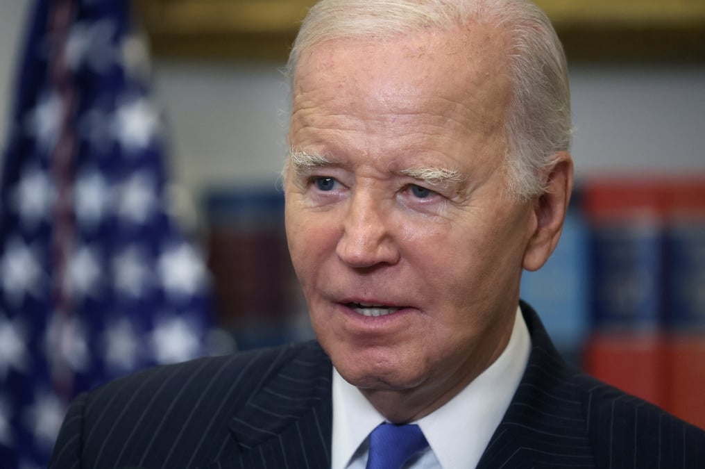 Le president americain joe biden