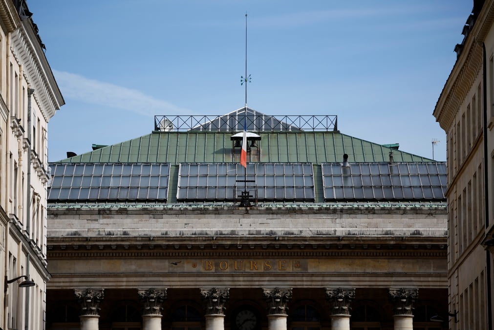 Le palais brongniart, l'ancienne bourse de paris
