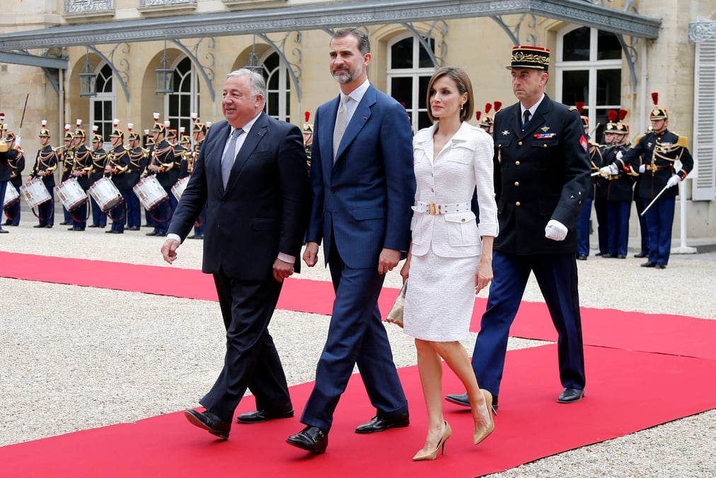 Le roi d'espagne plaide pour "plus de france" en europe