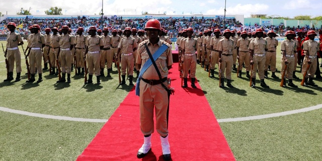 Somalie police