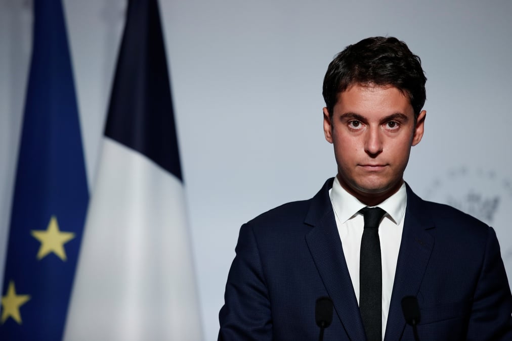 France: dupond-moretti victime d'un "delit de sale gueule", dit attal