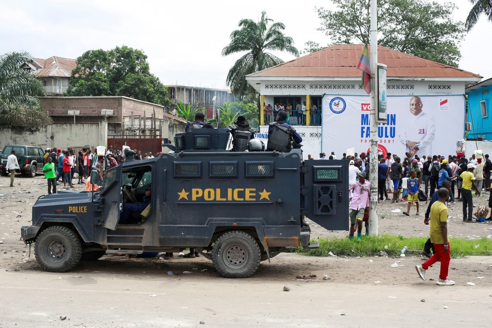 La police anti-emeute congolaise intervient avant une manifestation anti-electorale interdite