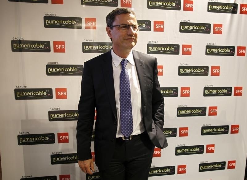 Numericable-sfr en hausse de 2,51% a mi-seance a la bourse de paris