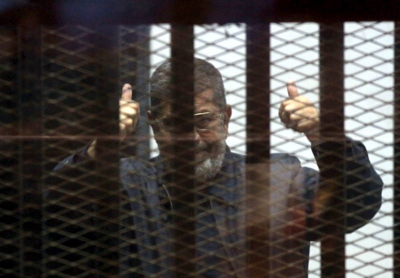 Peine de prison confirmee pour l'ex president egyptien mohamed morsi