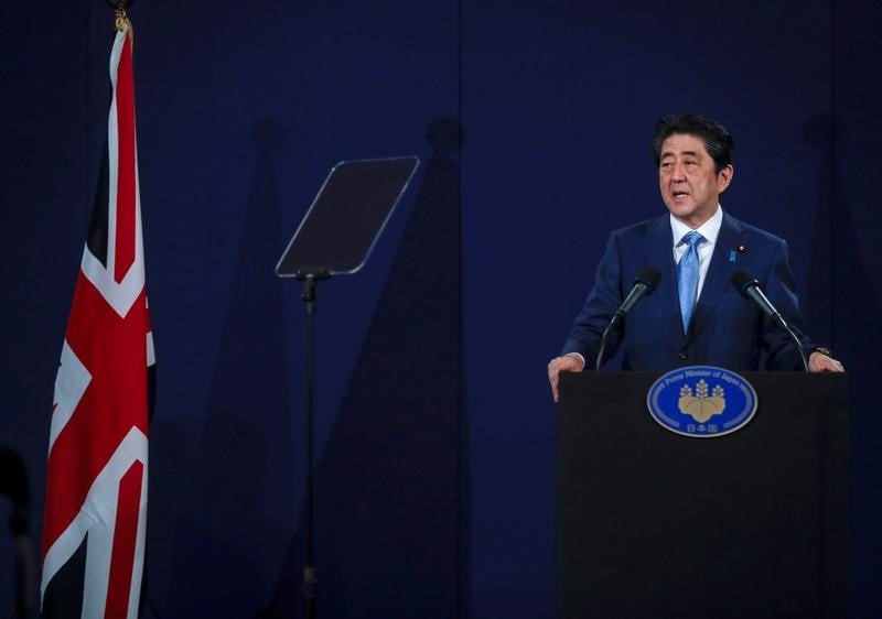 Le japon prone une transition douce pour aboutir au brexit