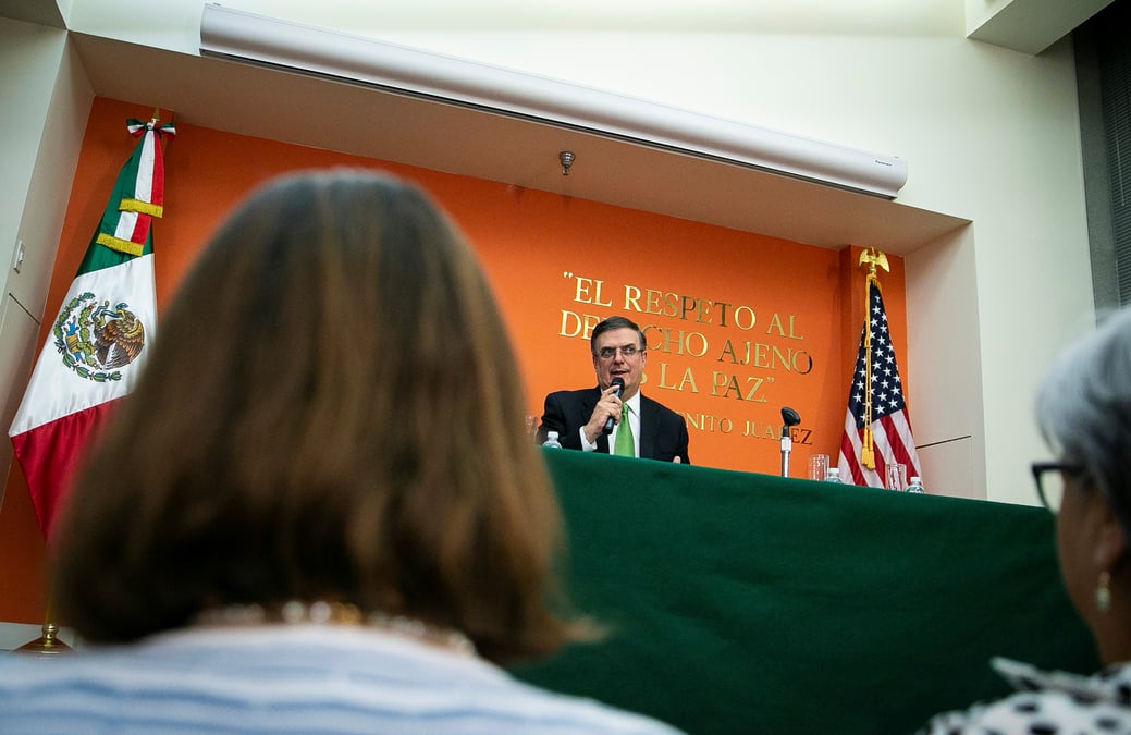 Le mexique espere trouver un terrain d'entente avec washington