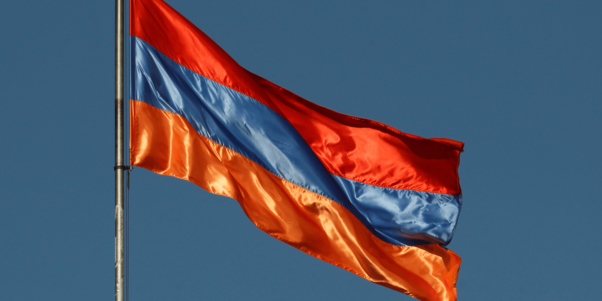 Drapeau de l'Arménie
