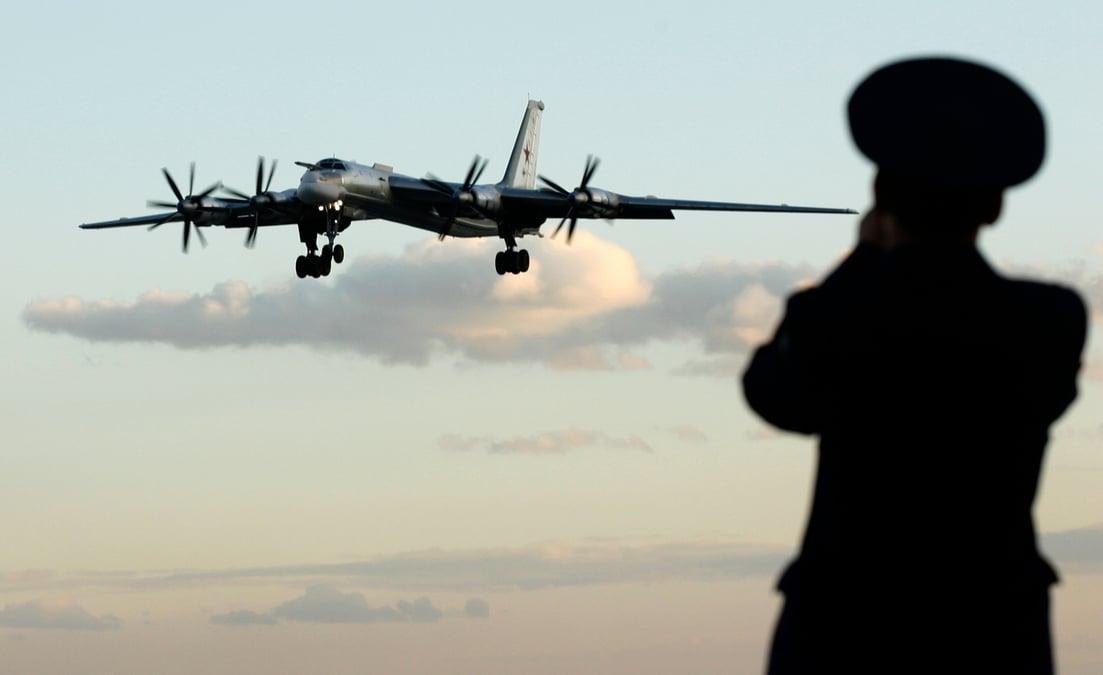 Un bombardier russe tu-95
