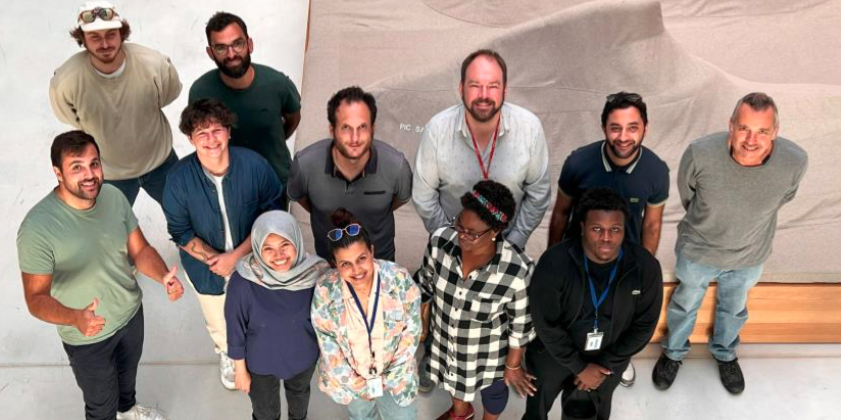 L'équipe de la startup gardoise Sween, spécialisée dans les opérations et les systèmes de gestion d'autoconsommation collective.