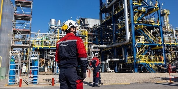 Annoncé pour 2026, l'électrolyseur Normand'hy produira environ 30.000 tonnes d'hydrogène par an à pleine capacité.