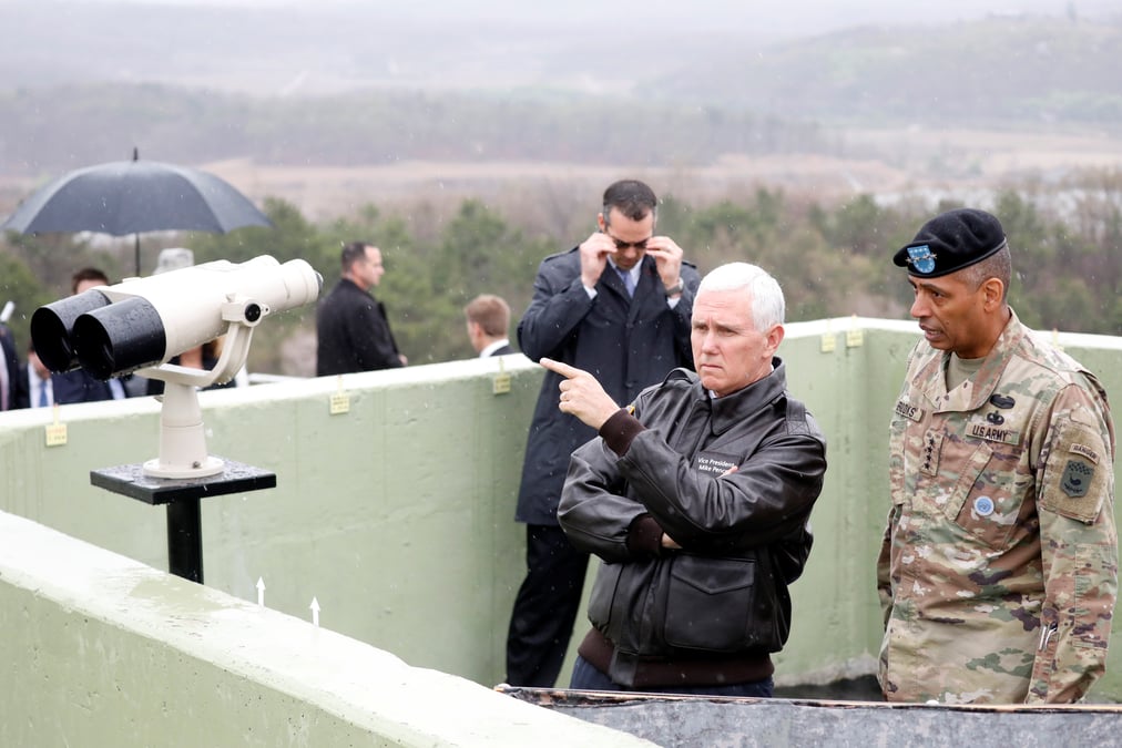 Pence juge possible une issue pacifique en coree