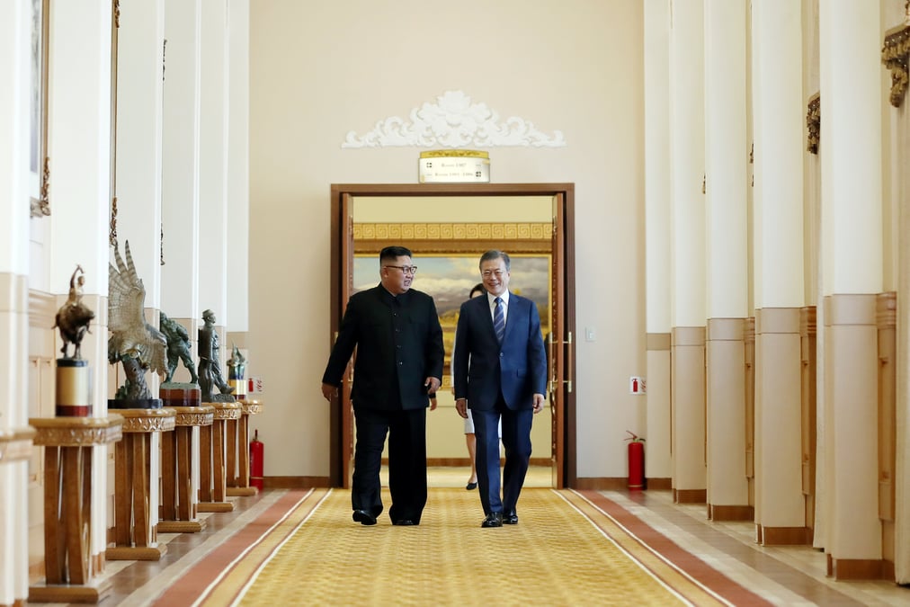 Kim jong-un offre deux chiens au sud en signe de paix