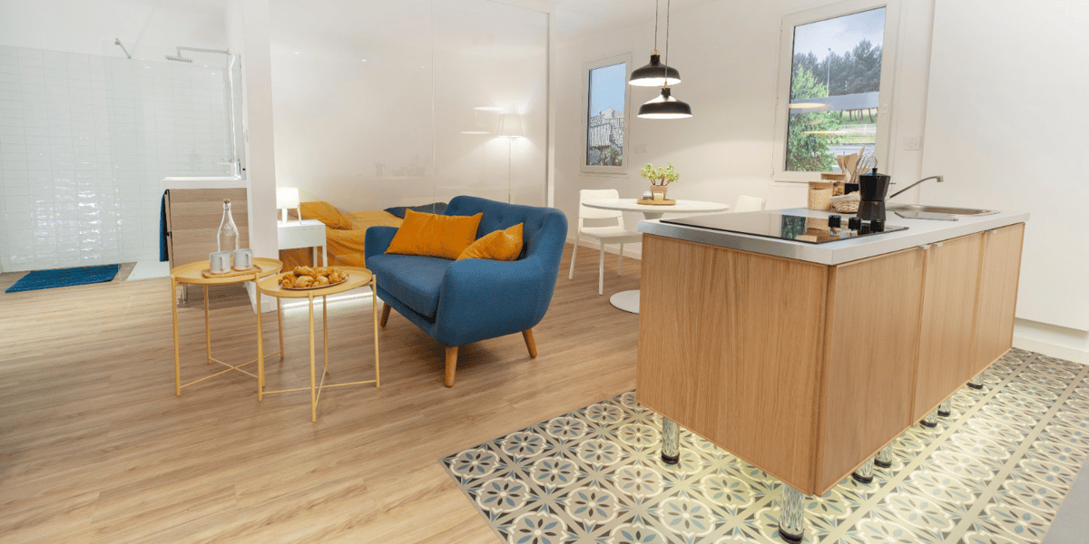 Depuis l'an dernier, l'entreprise de courants faibles Soditel s'est doté d'un appartement témoin, "Le Cube", pour tester les produits domotiques et former ses salariés.