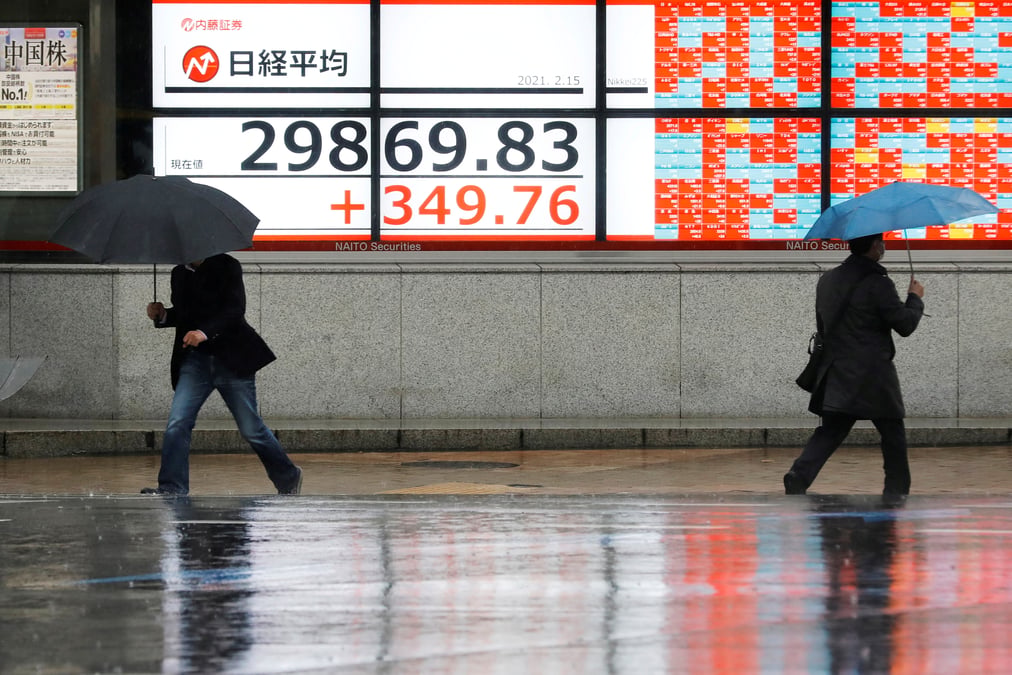 La bourse de tokyo en nette baisse a la fermeture