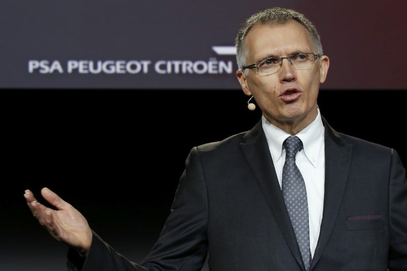 Le patron de psa veut discuter du rachat de vauxhall avec may