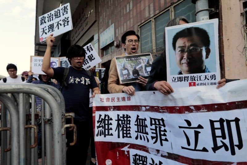 Un avocat chinois emprisonne deux ans pour subversion