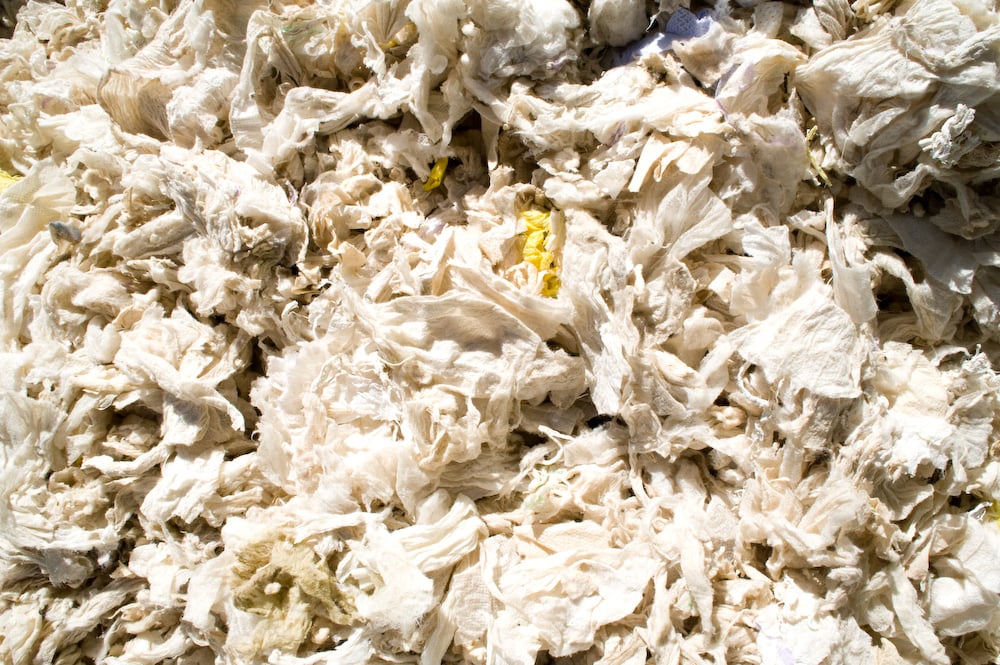 Recyclage de produits d'hygiène absorbants