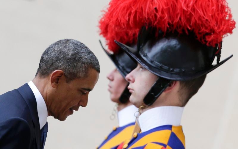 Barack Obama évoque la lutte contre la pauvreté avec le pape