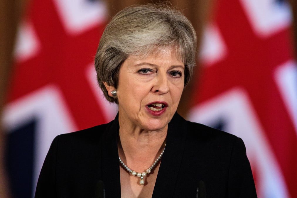 Theresa may somme l'ue de sortir les negociations de l'impasse