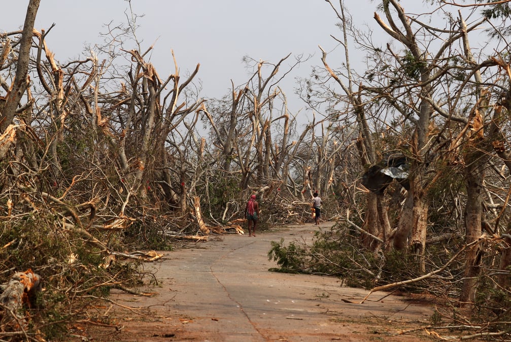 Le bilan du cyclone en inde s'alourdit a 33 morts