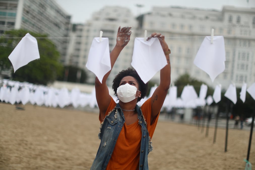 Le covid-19 a fait plus de 600.000 morts au bresil