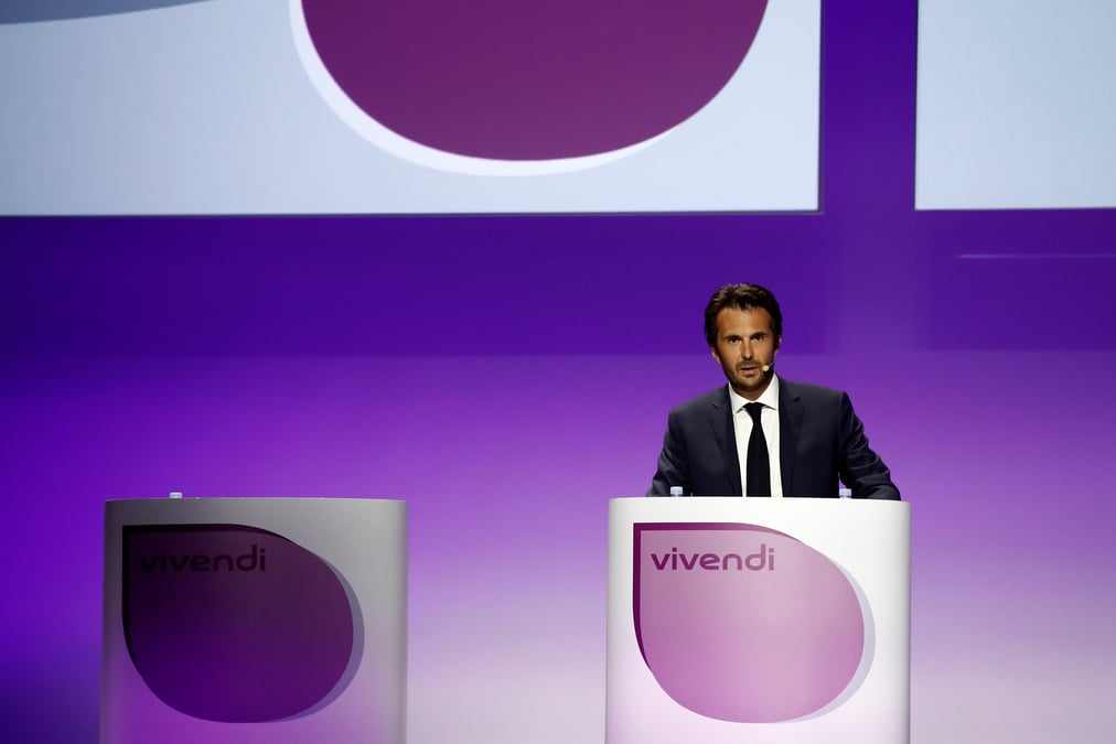 Yannick bollore, president du conseil de surveillance du groupe de medias vivendi